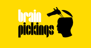 Creative thinking resource Brain Pickings website logo